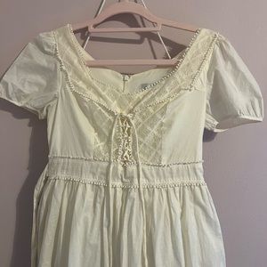 Cream country  dress size small